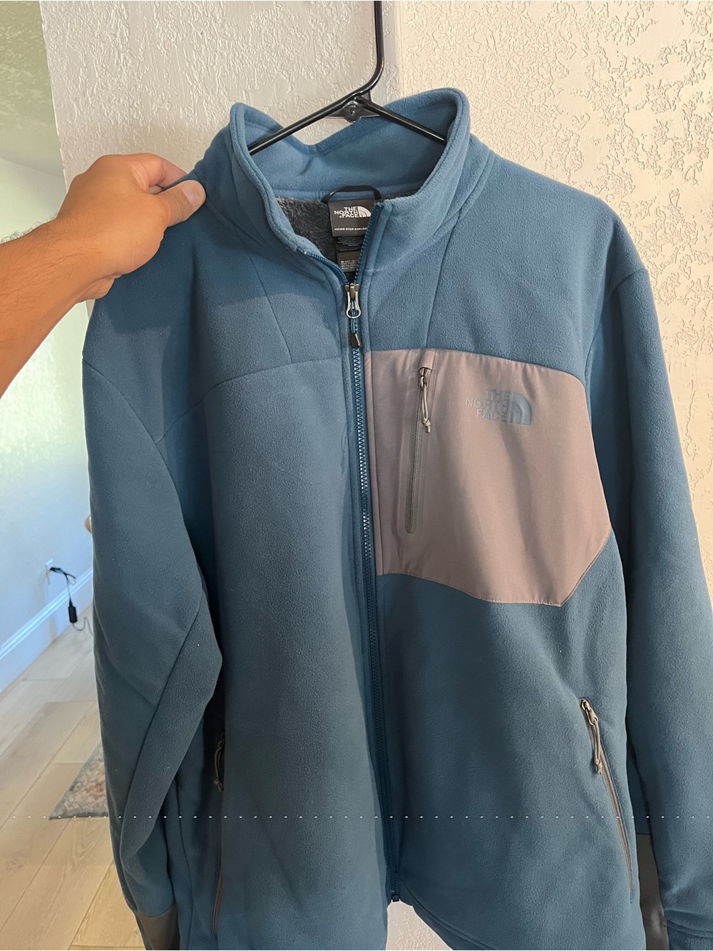 The North Face Men’s Blue Fleece Jacket